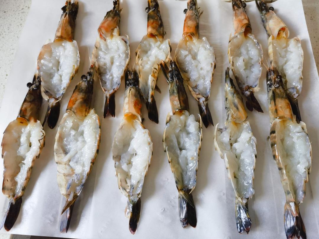 芝士焗大虾🦐巨型黑虎虾|年夜饭|宴客菜