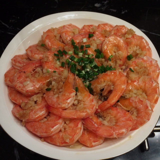 蒜蓉粉丝蒸虾