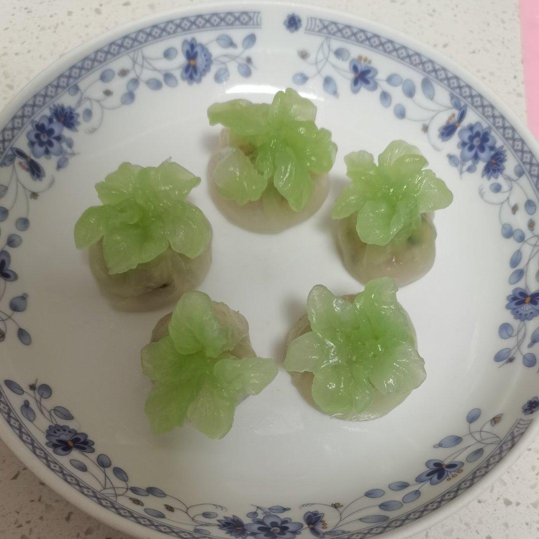 水晶白菜蒸饺
