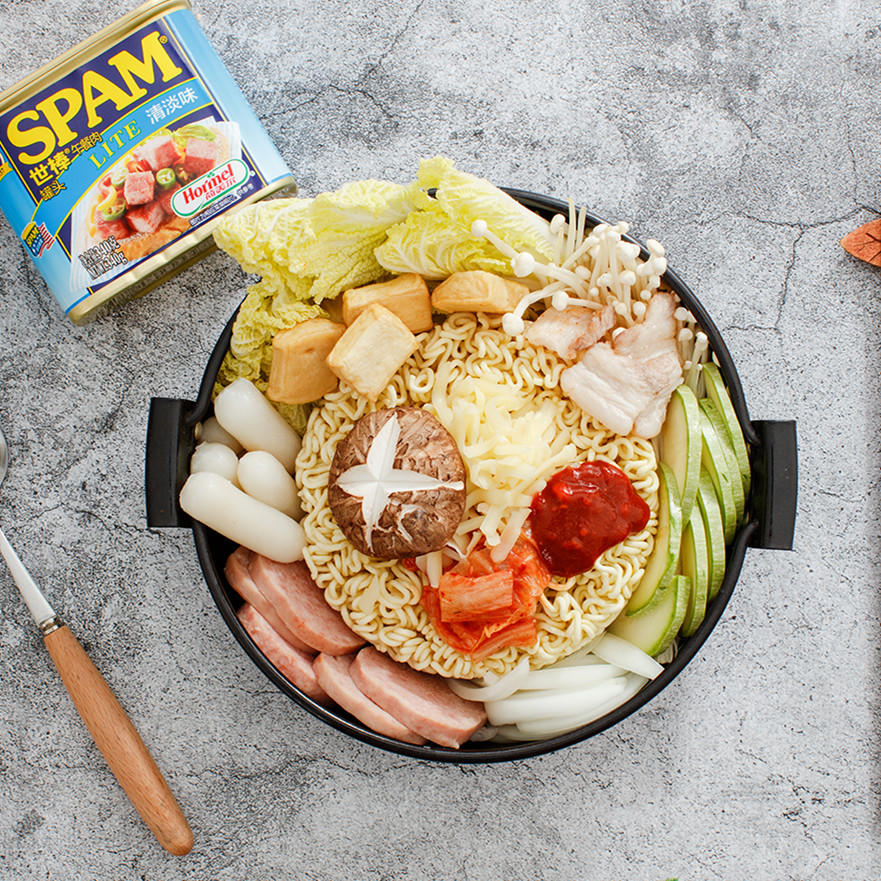 韩式部队锅【食材包操作说明】的做法