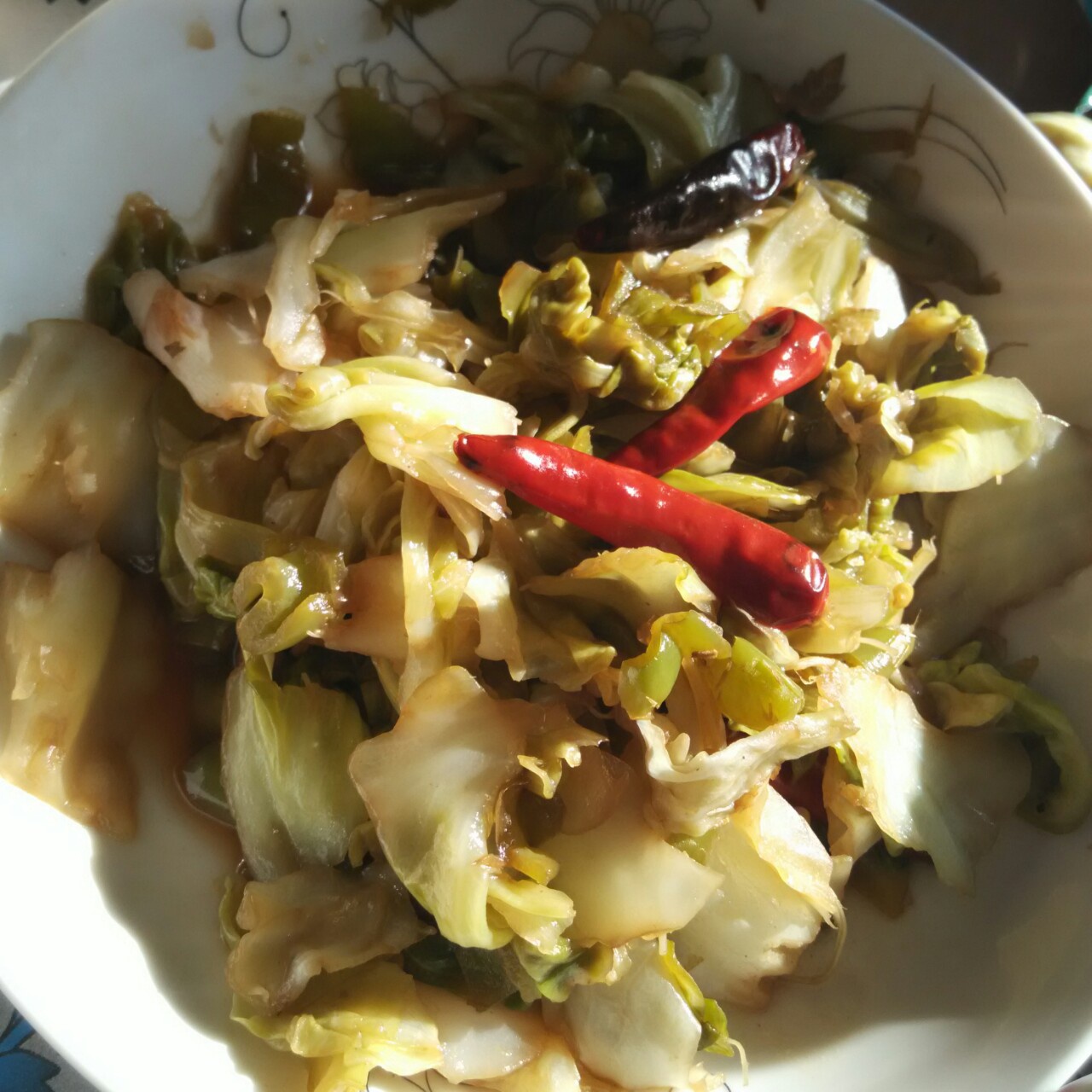 干锅手撕包菜