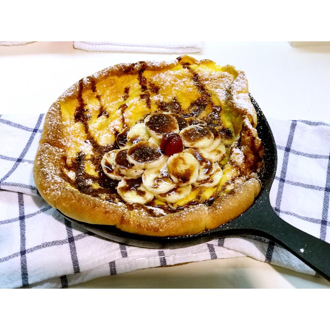 【柳宗理/lodge铸铁平底锅】荷兰松饼 Dutch Baby Pancake