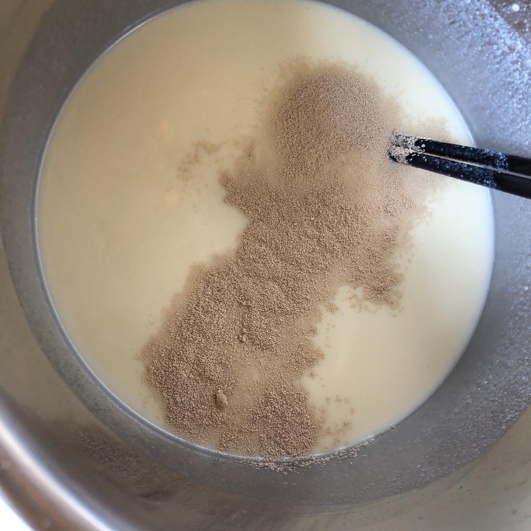 纯奶手撕吐司的做法 步骤1