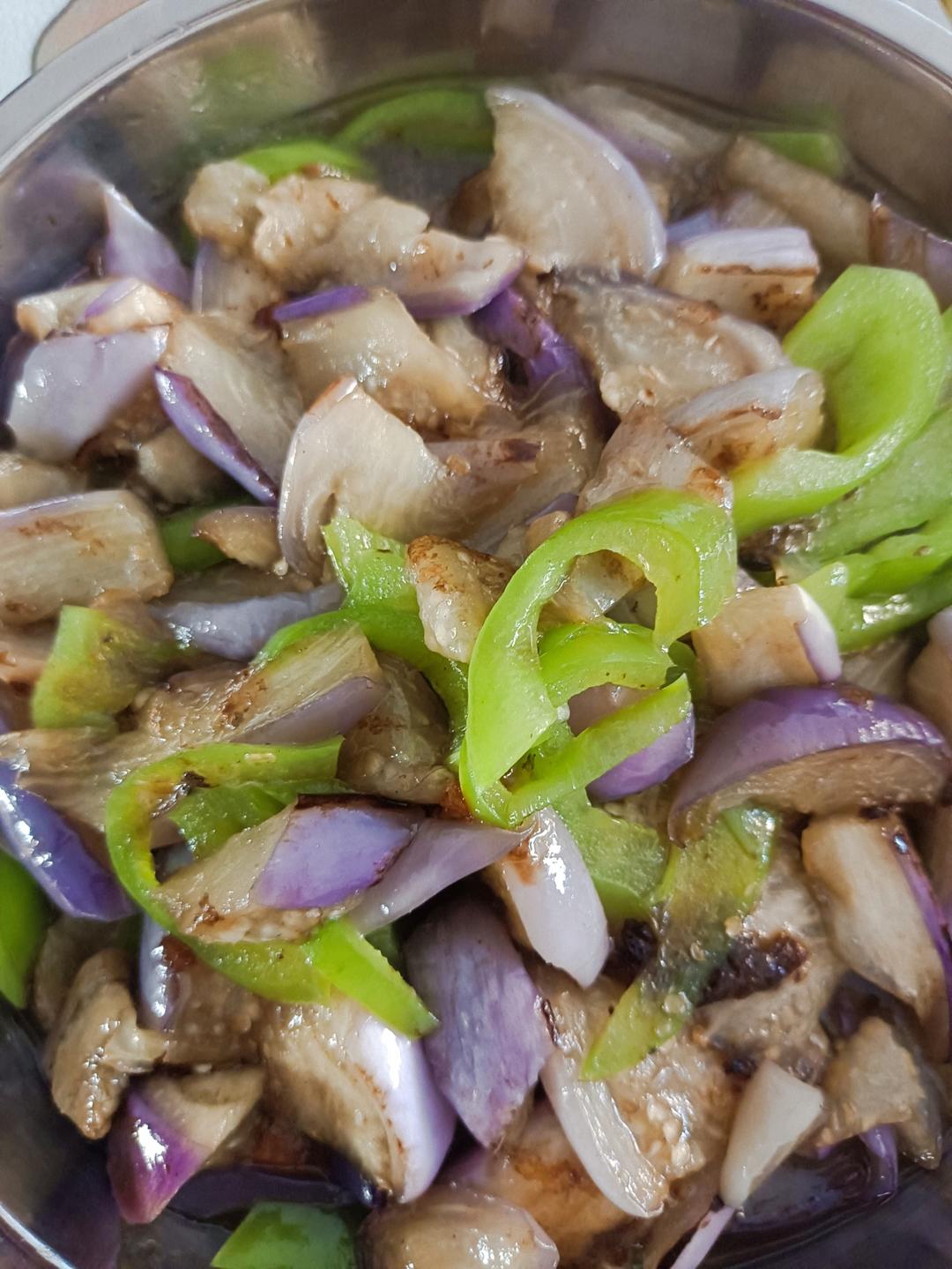 茄子🍆炒青椒