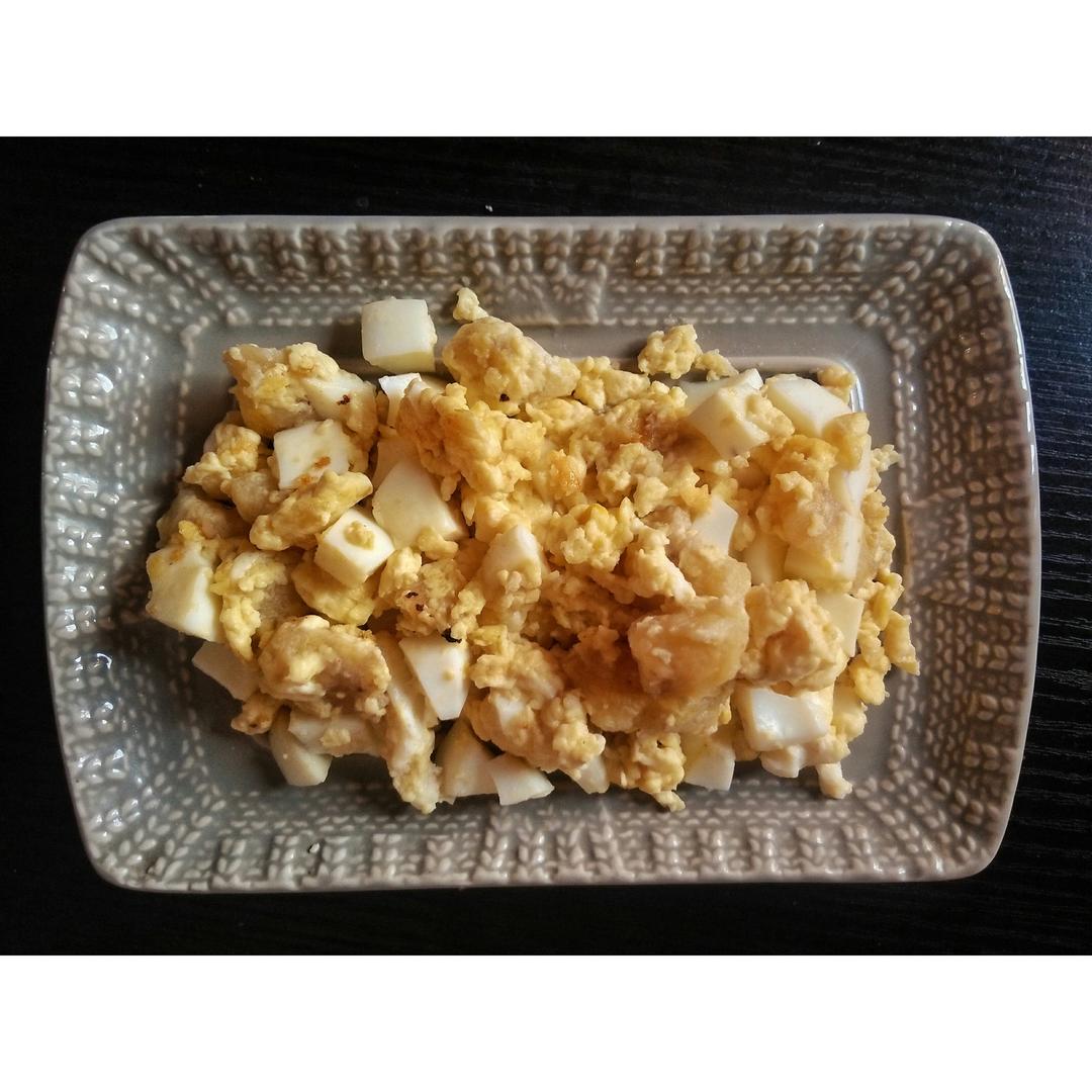 牛奶炒蛋