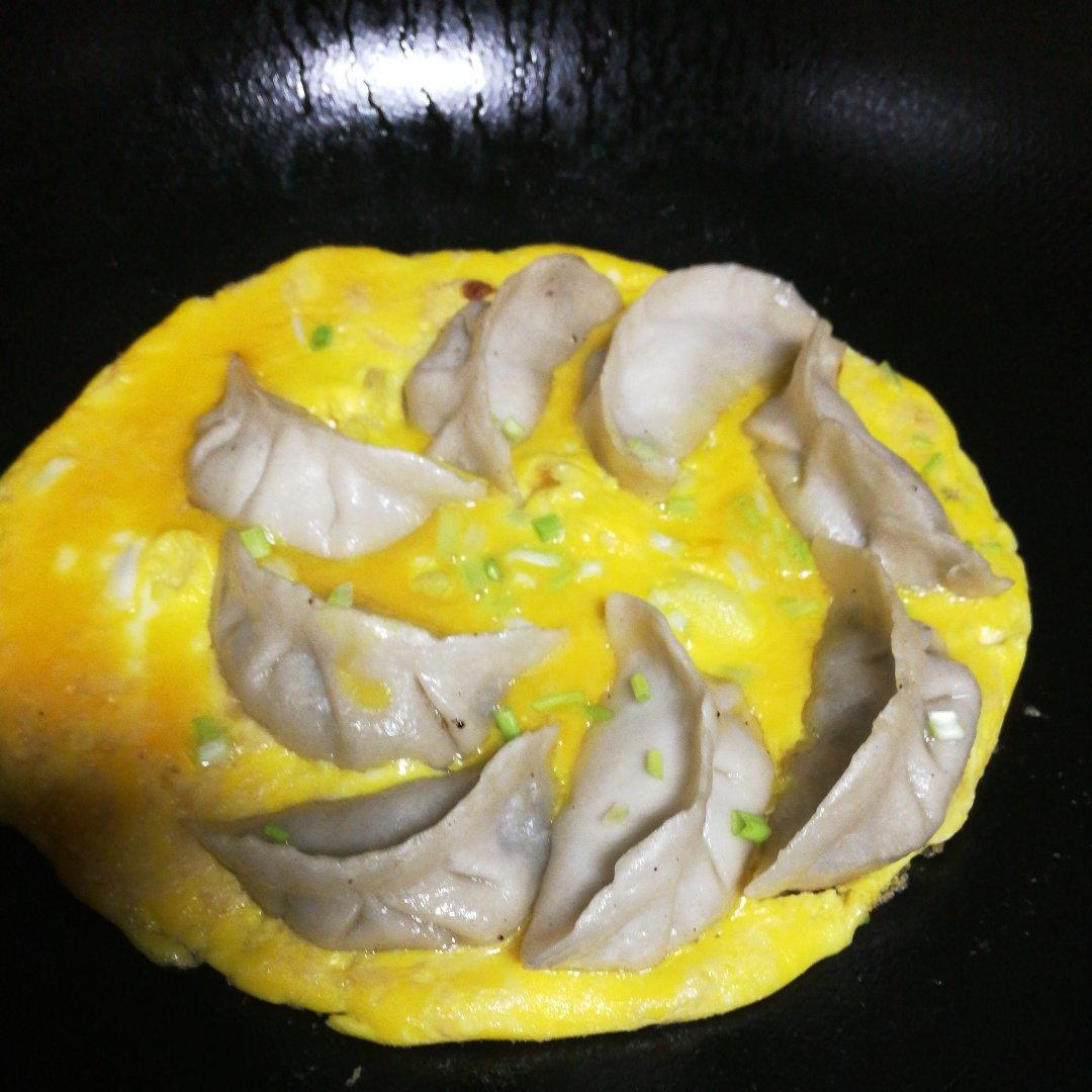 懒人快手抱蛋煎饺