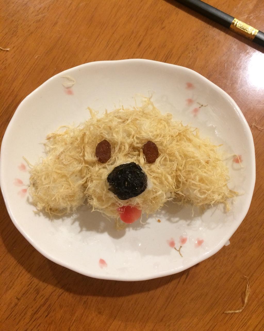 阿祖海鸭蛋黄肉松饭团