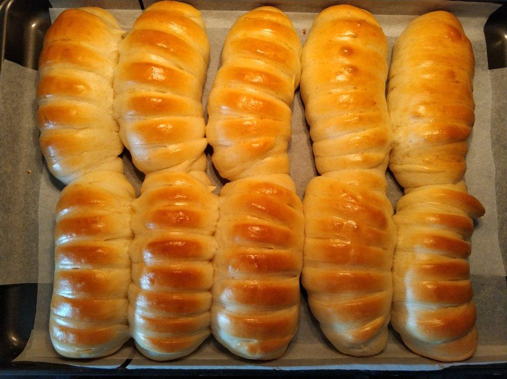 一次发酵❗️毛毛虫排包㊙️新手小白放心做