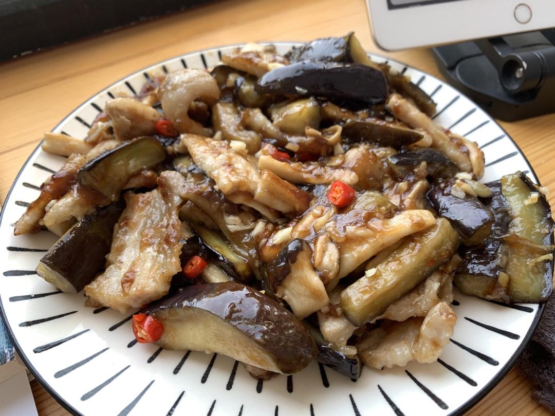 低脂版蒜香茄条