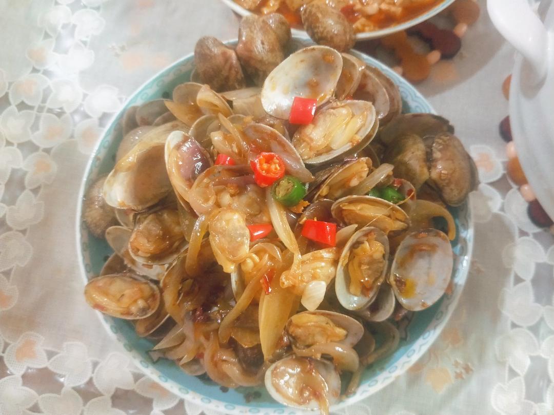 爆炒花甲，零颗沙的秘笈，下饭神器