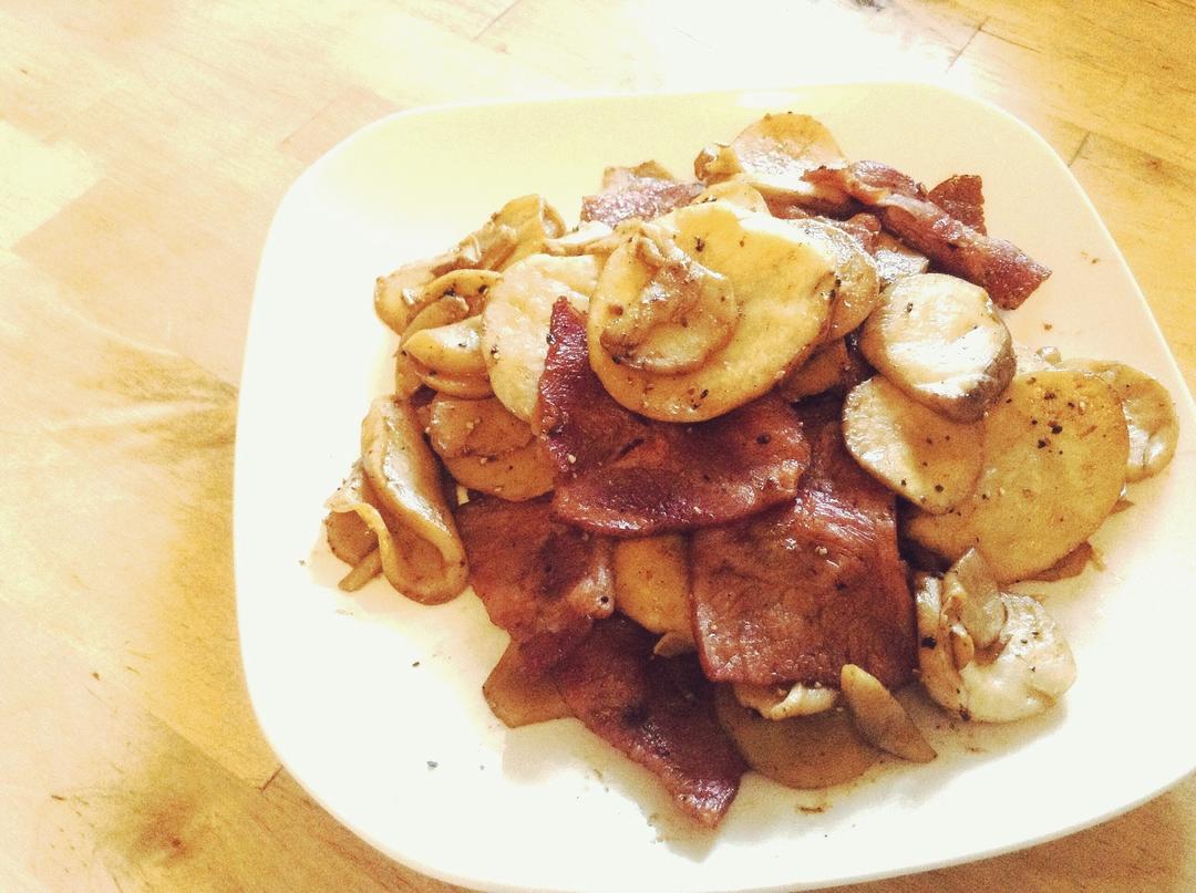 黑椒培根杏鲍菇