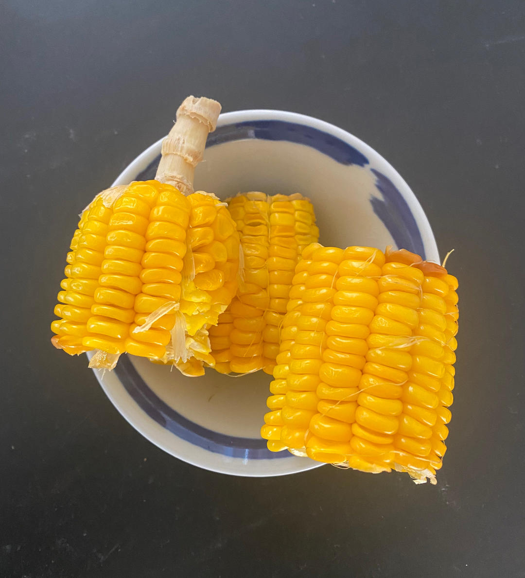 清煮甜玉米
