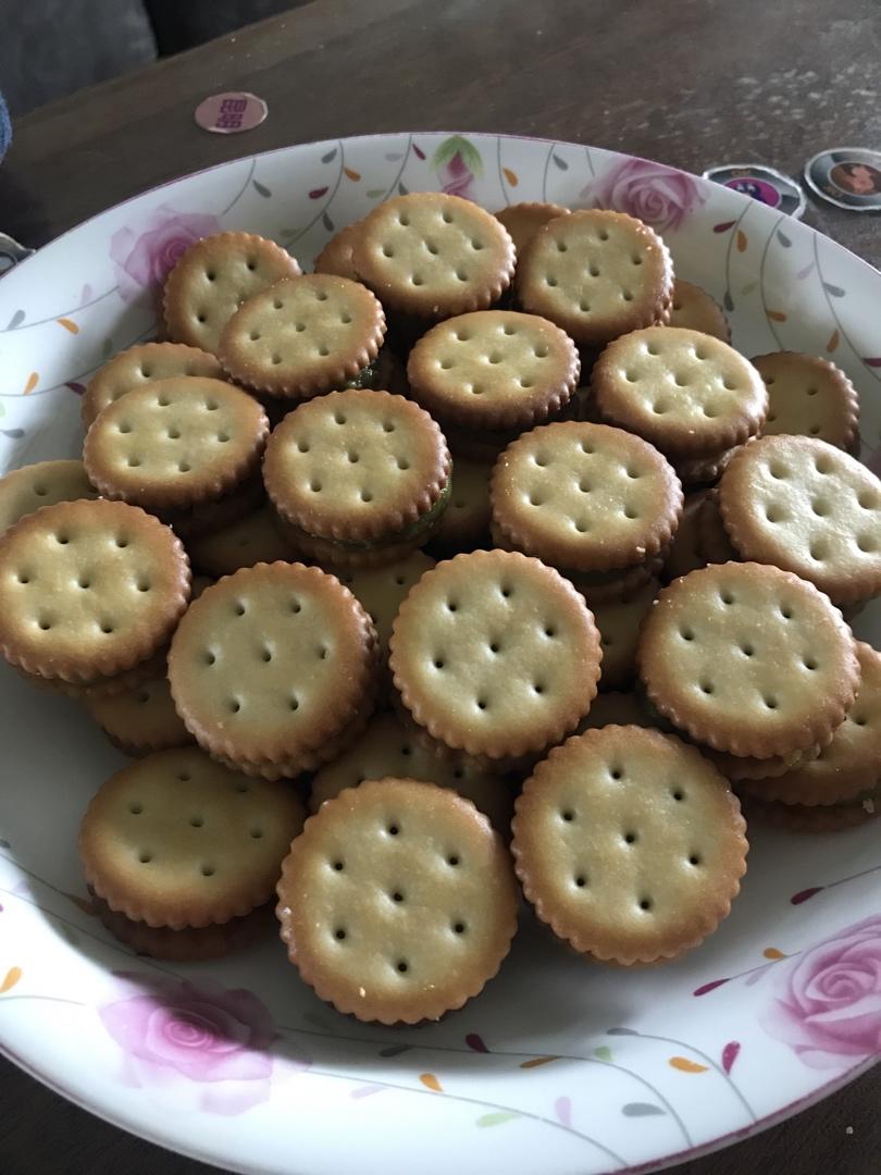 咸蛋黄牛扎饼干