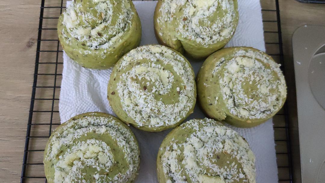 菠菜椰蓉面包卷（Funburnt X3专用）