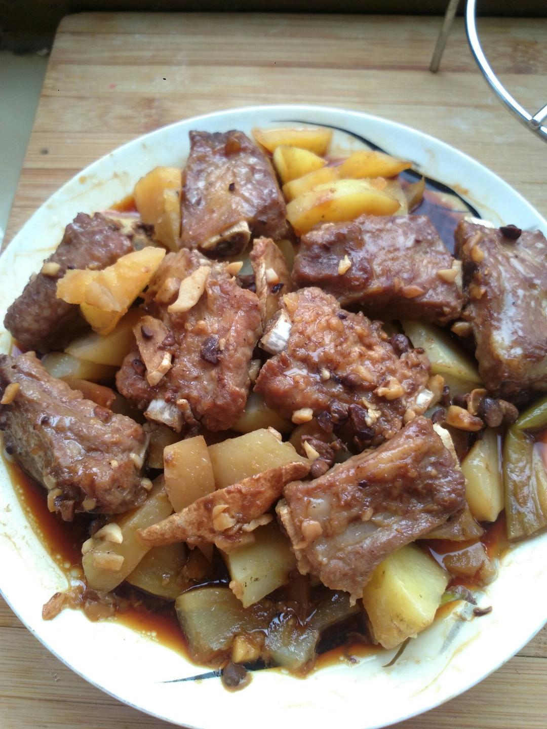 豉椒蒸土豆排骨