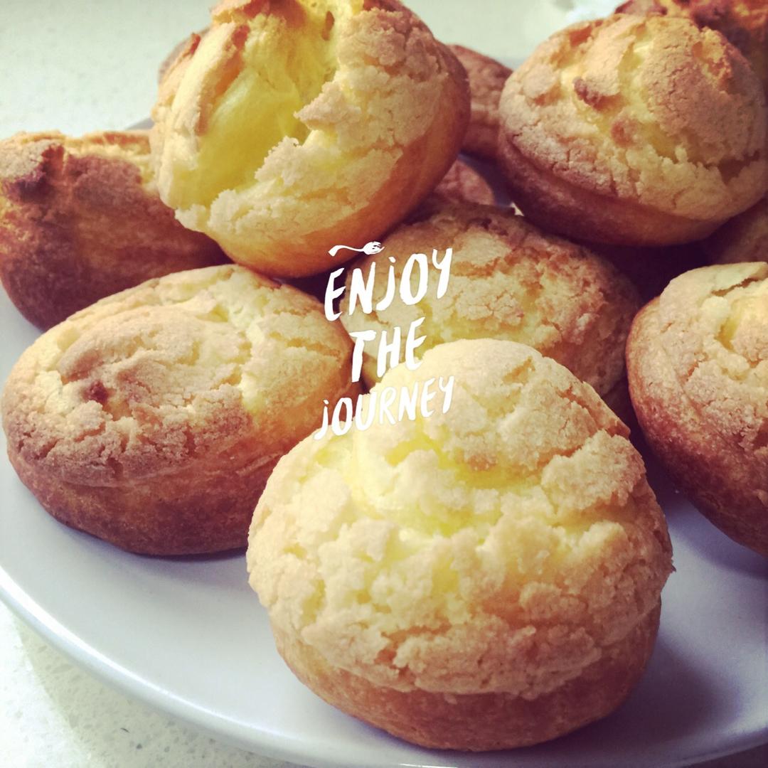 十分美味的酥皮泡芙