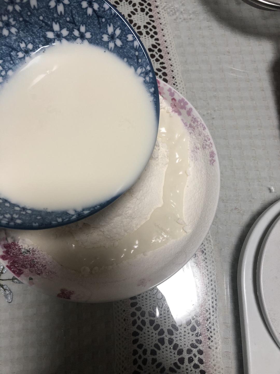 纯奶手撕吐司的做法 步骤1