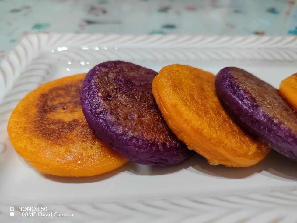 南瓜紫薯凑合过的做法