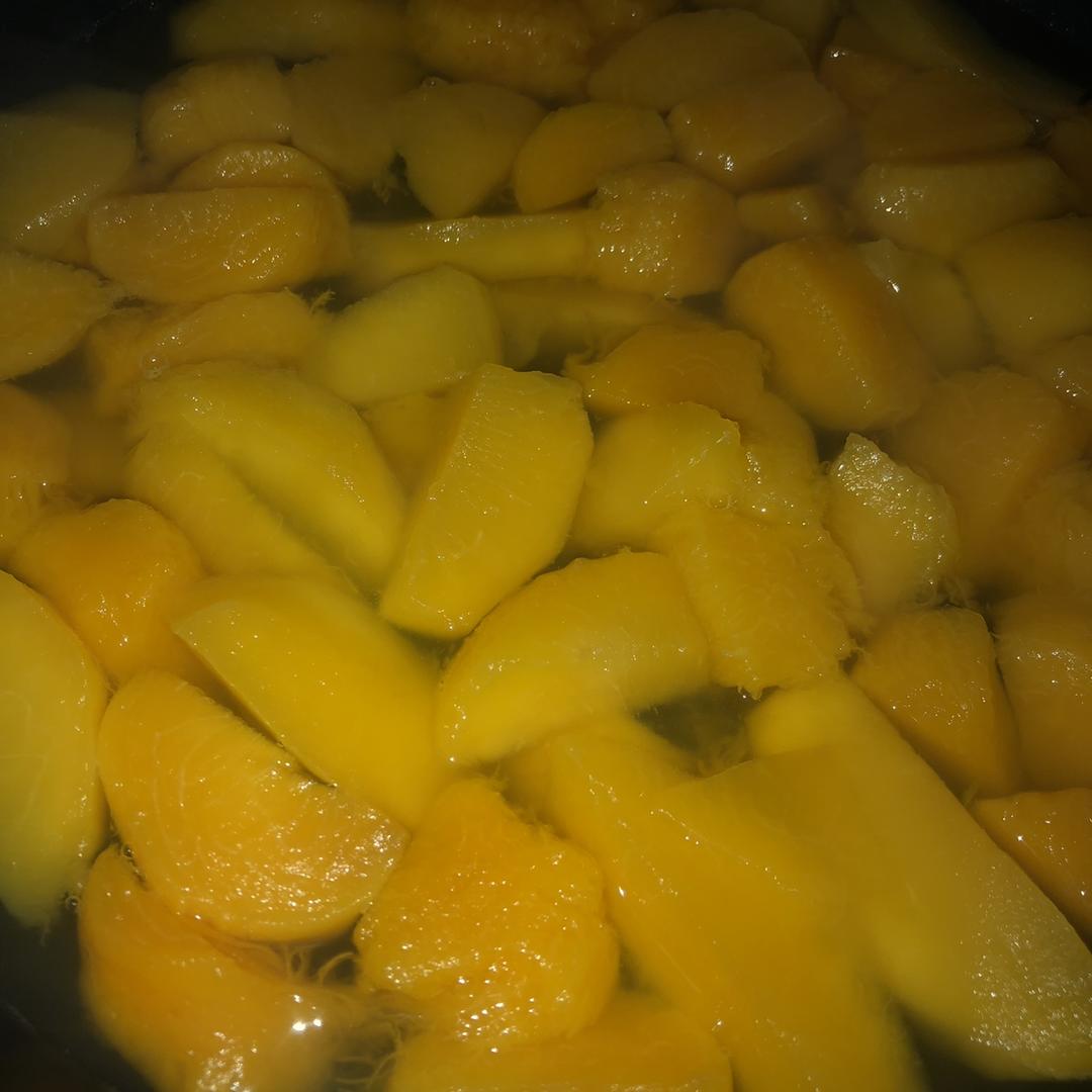 超简单脆爽的黄桃罐头🥫