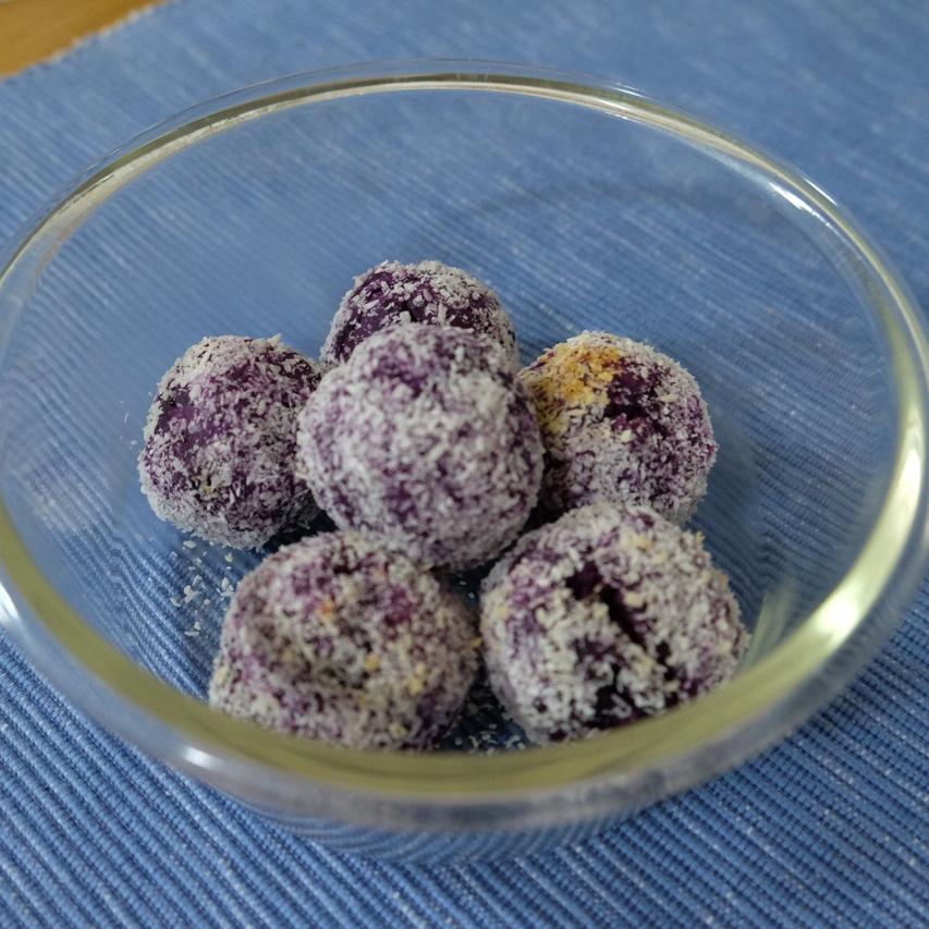 紫薯奶酪球