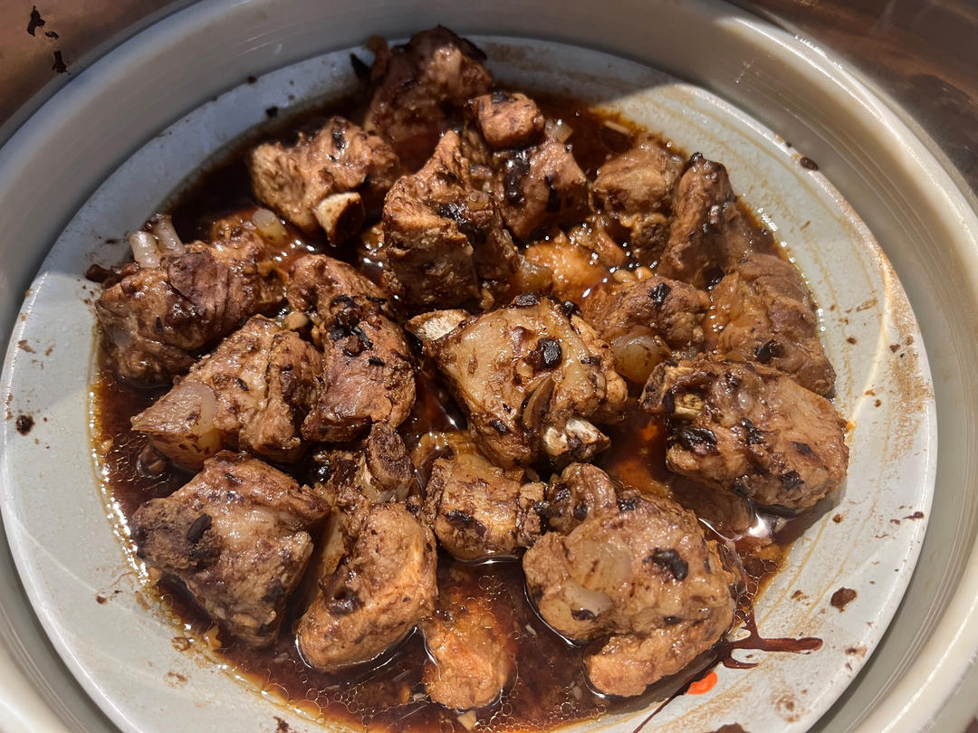 豆豉蒸排骨