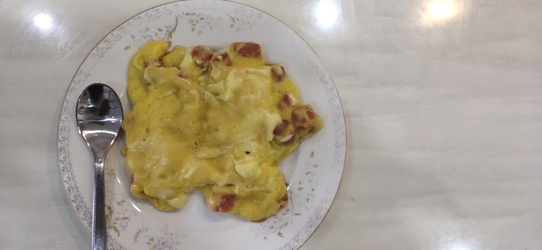 火腿肠松饼