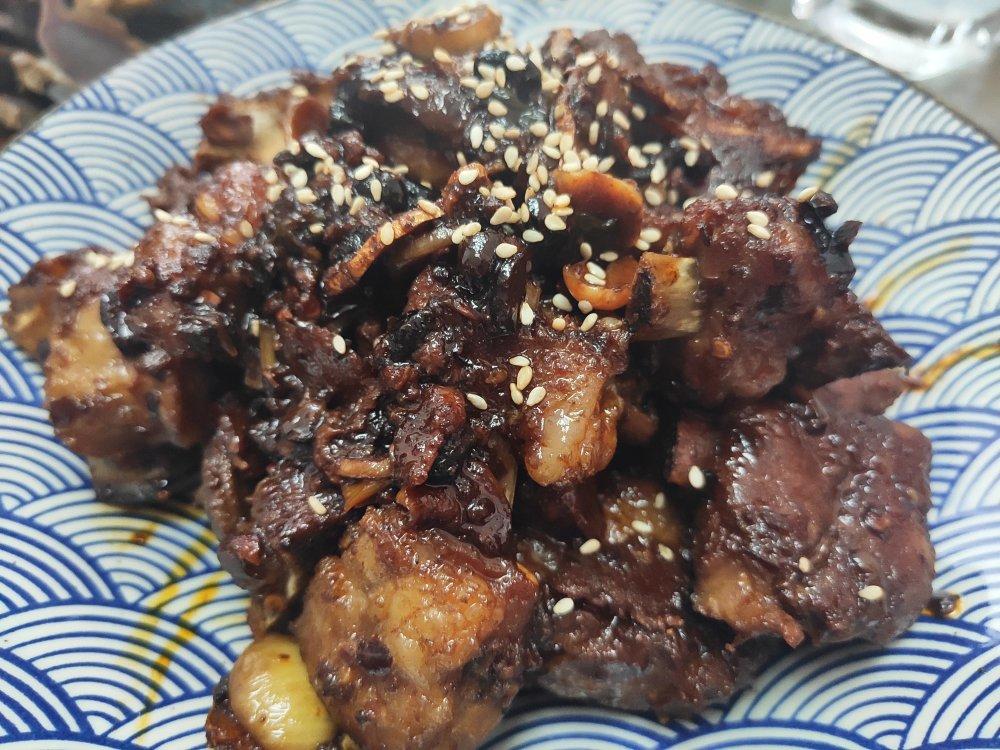 锡纸烤排骨