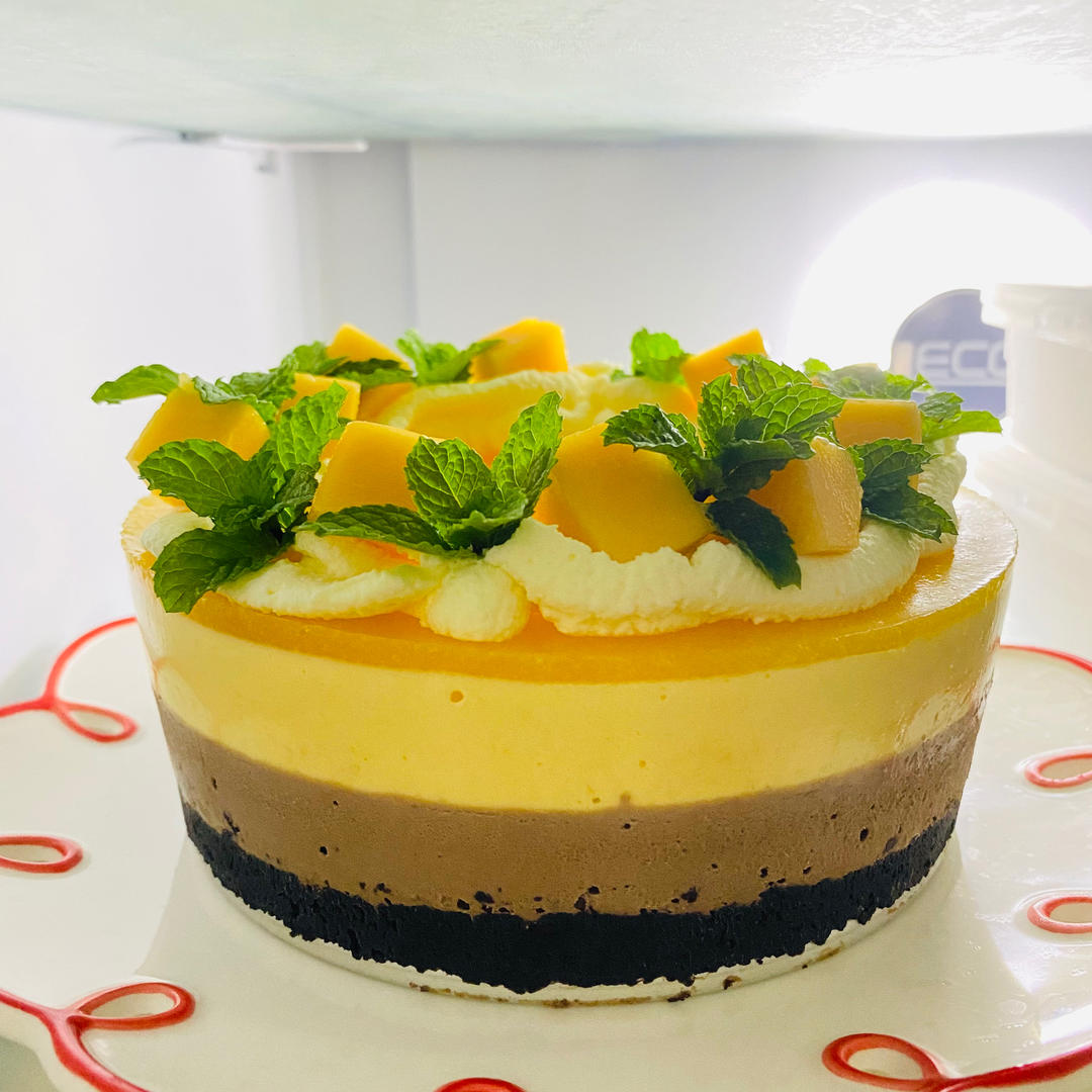 巧克力芒果慕斯