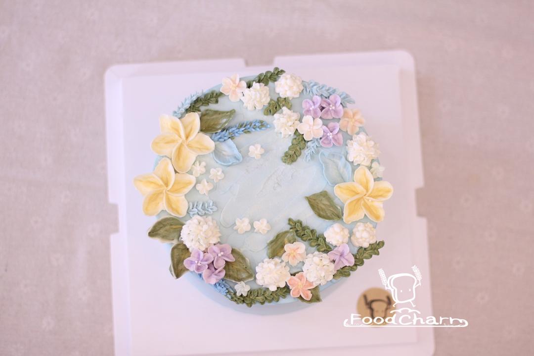 克莱儿的韩式裱花蛋糕