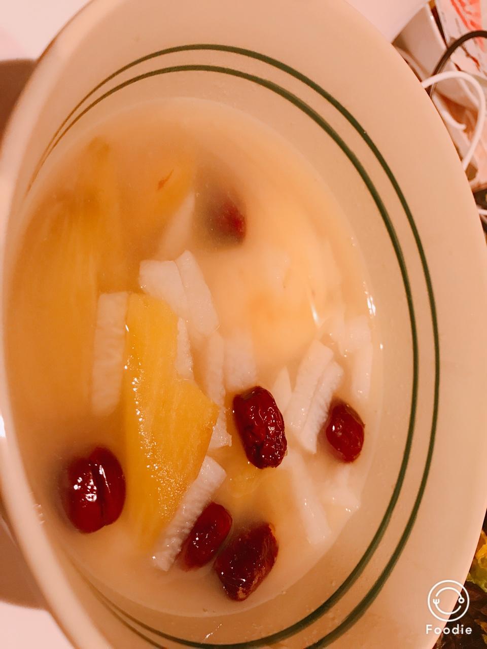 山药红枣糖水
