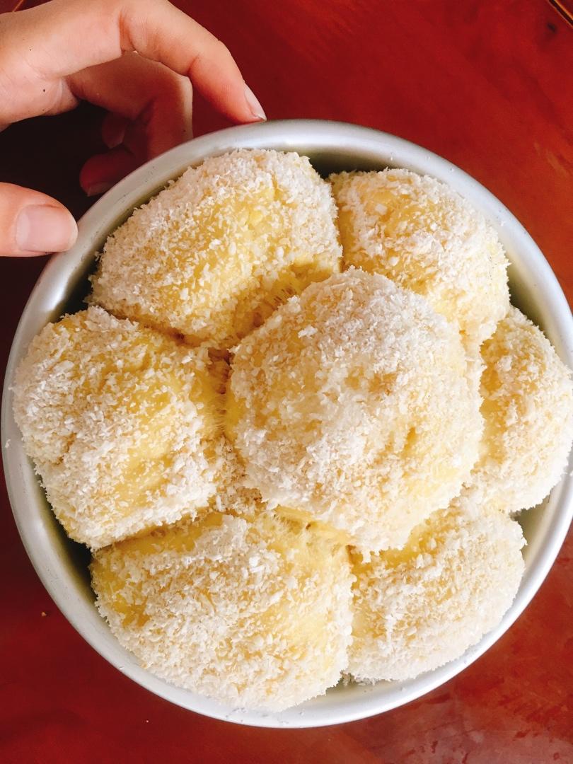 超松软的蒸面包