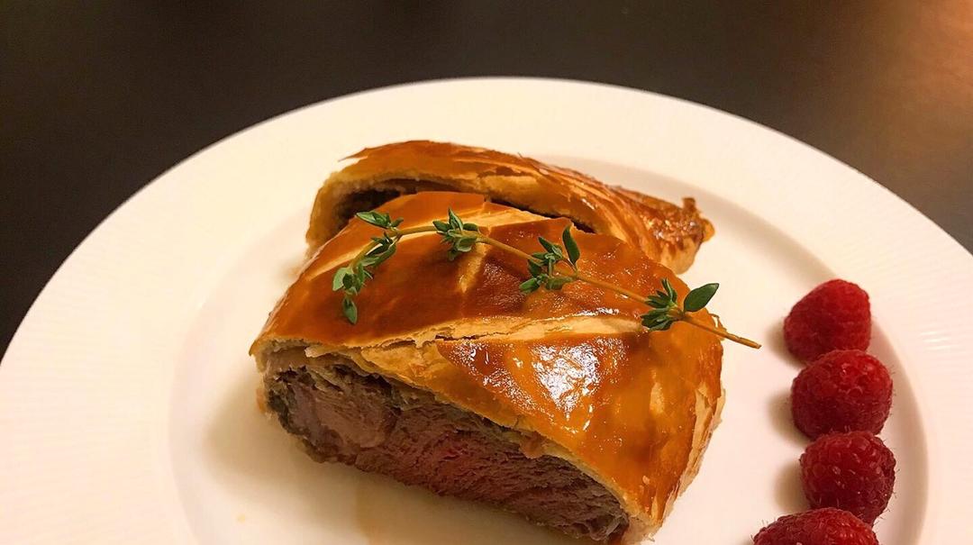 薄荷蜜蜡做的威灵顿牛排 gordon ramsay版本