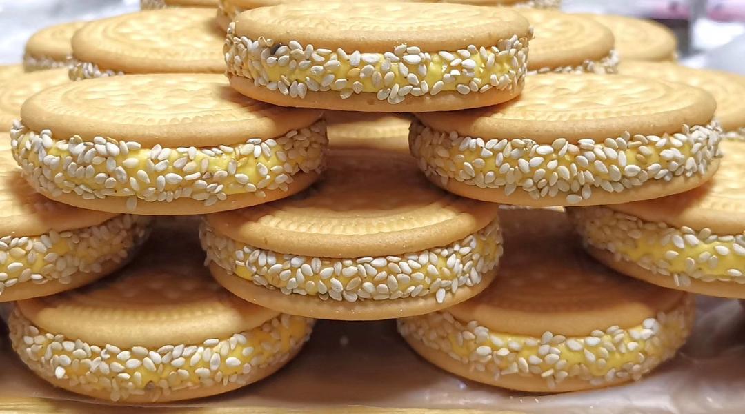 外酥里糯的南瓜饼