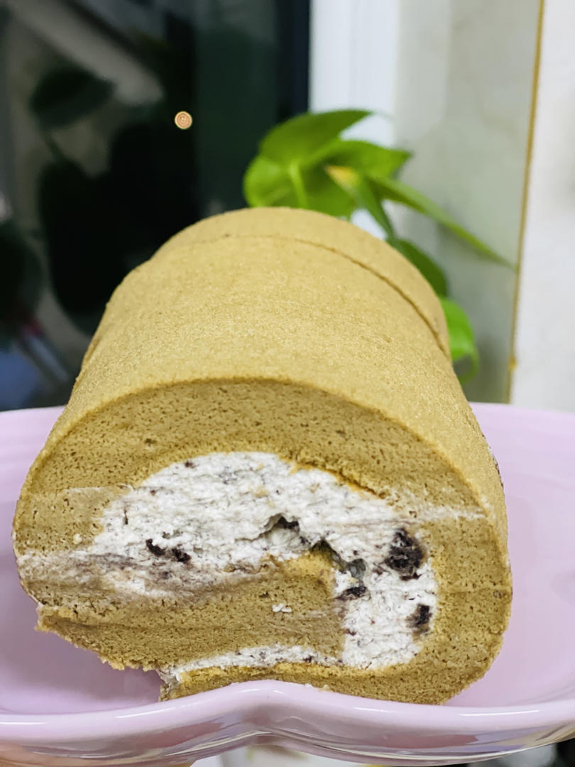 咖啡控们的最爱：咖啡戚风蛋糕卷