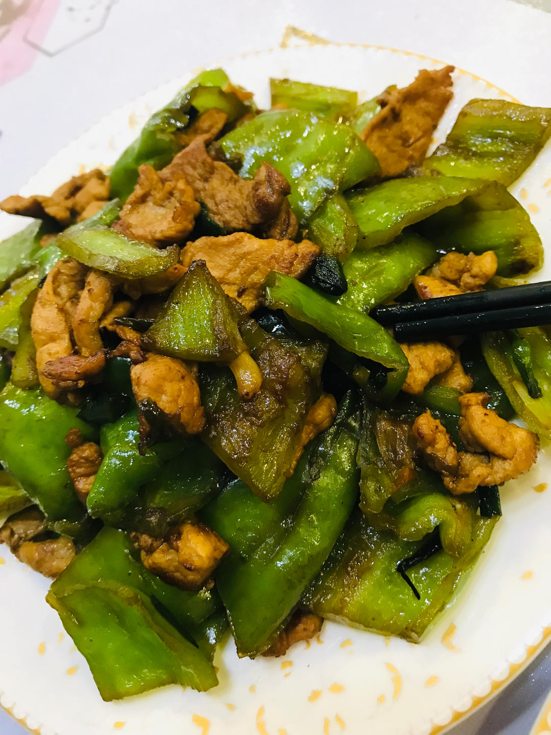 减脂版 辣椒炒肉