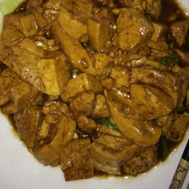 蚝油豆腐
