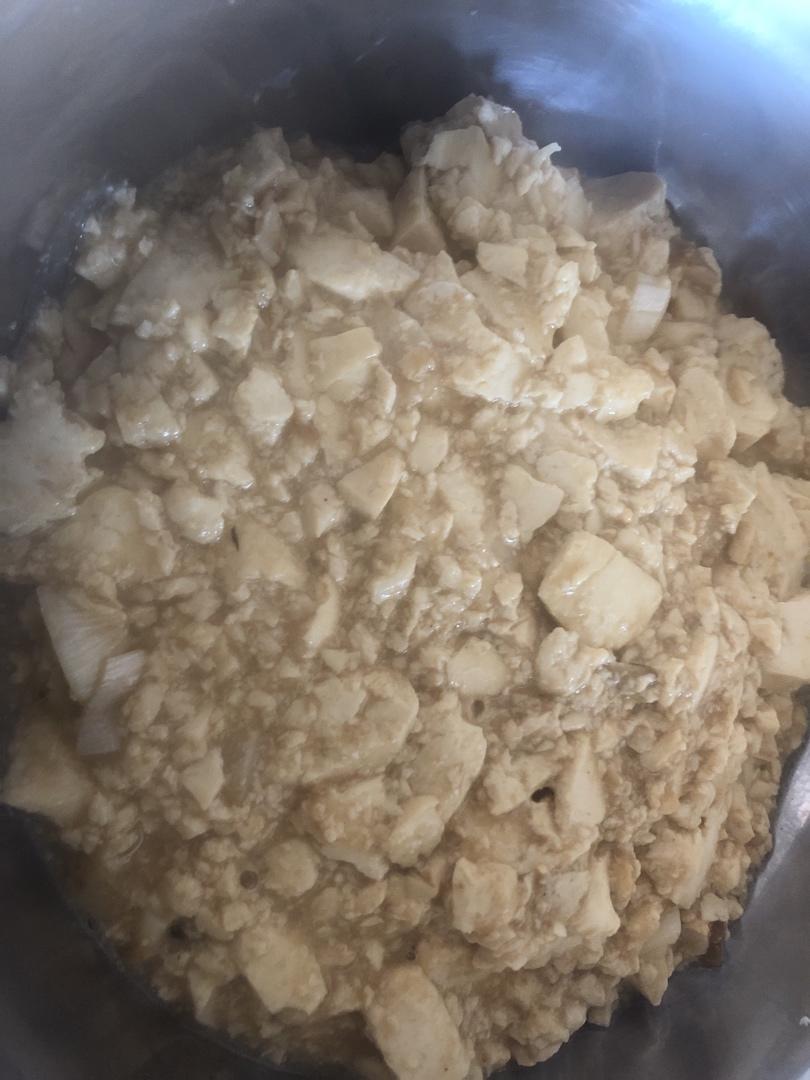葱炒嫩豆腐