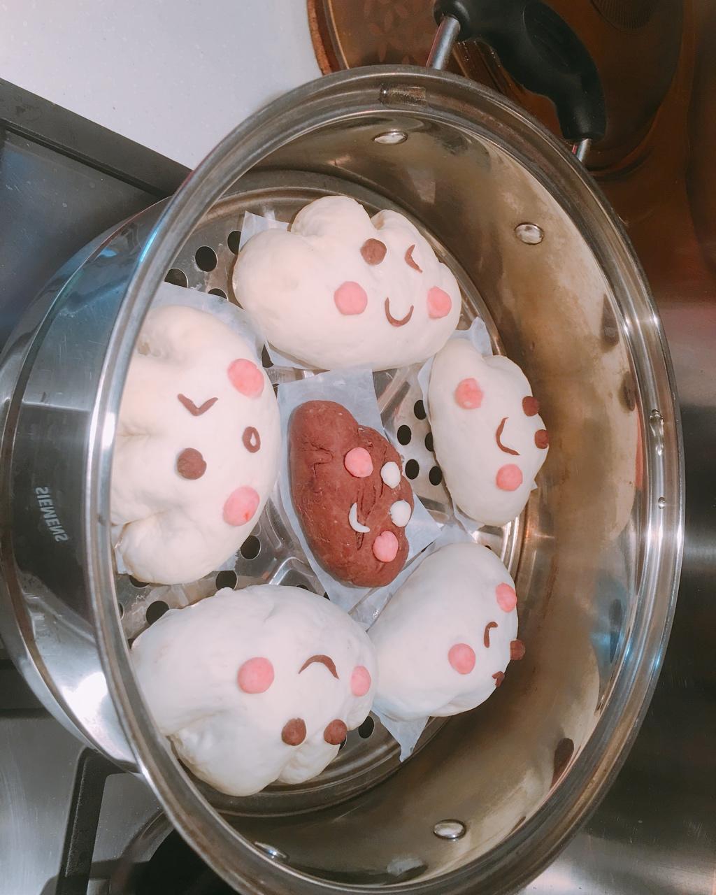 《Tinrry+》美姬老师教你做可爱云朵造型馒头