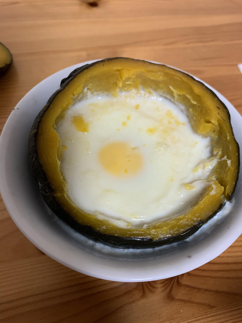 好吃的贝贝南瓜蒸蛋