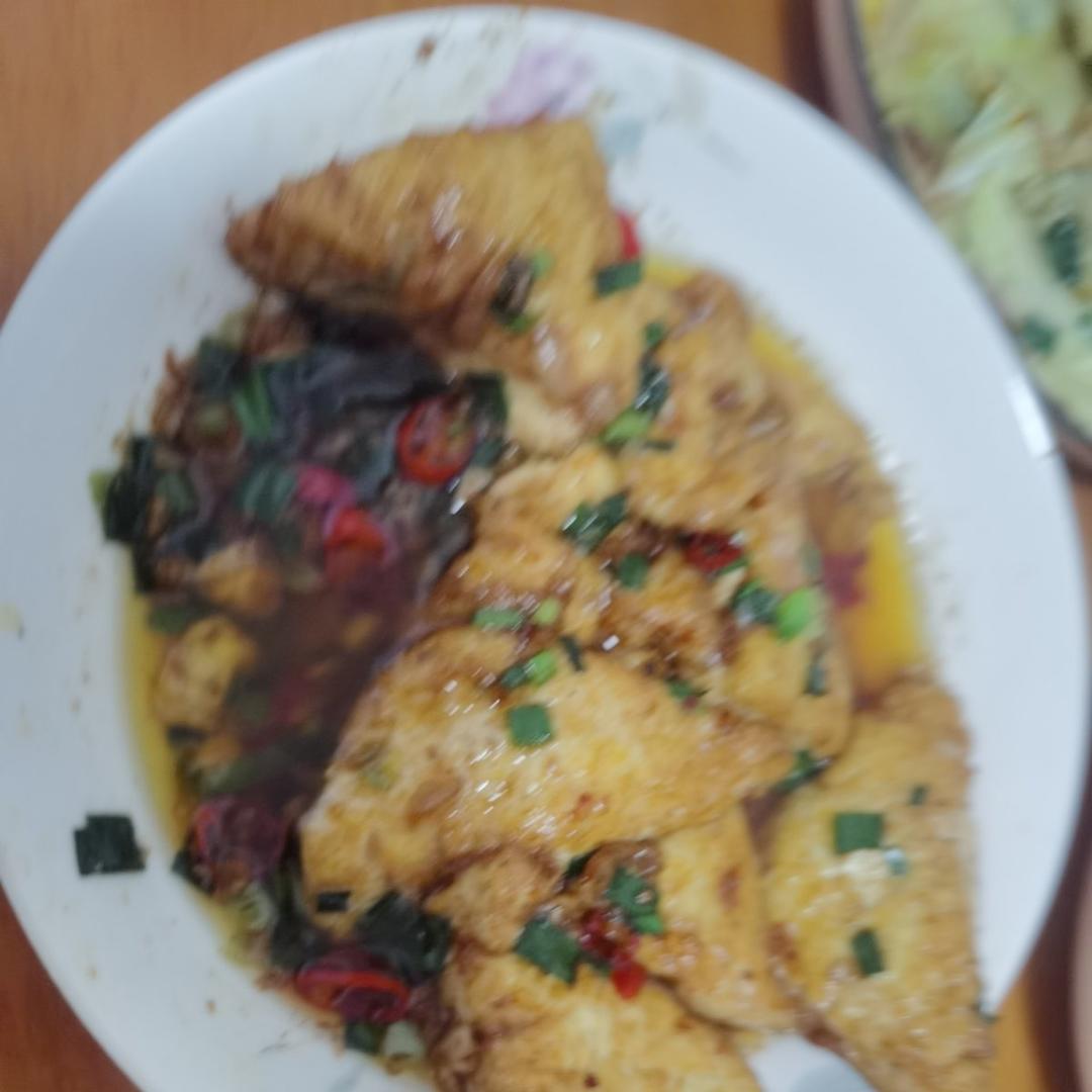 焖煎豆腐