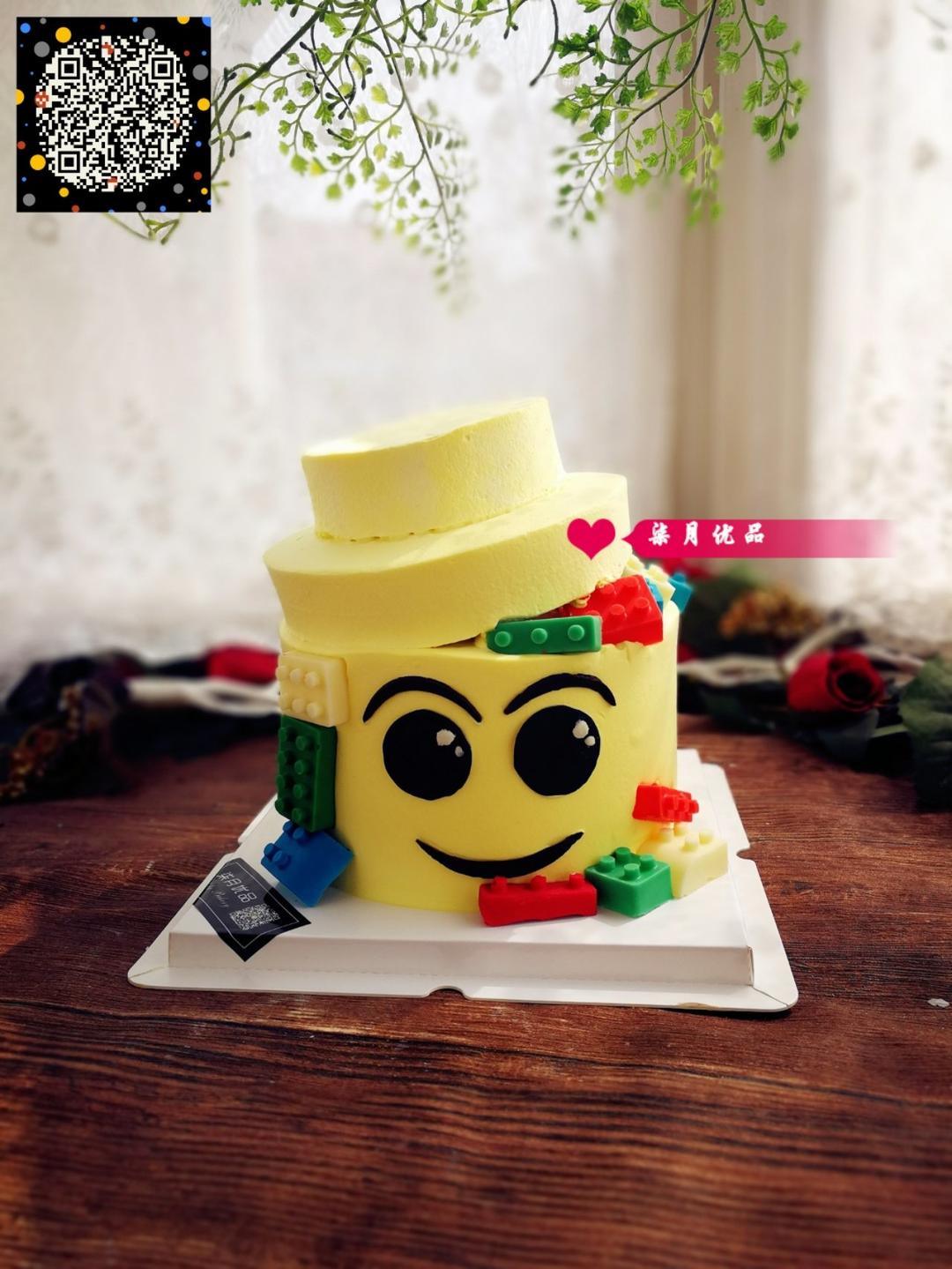 八寸戚风蛋糕（生日蛋糕坯）附六寸配单