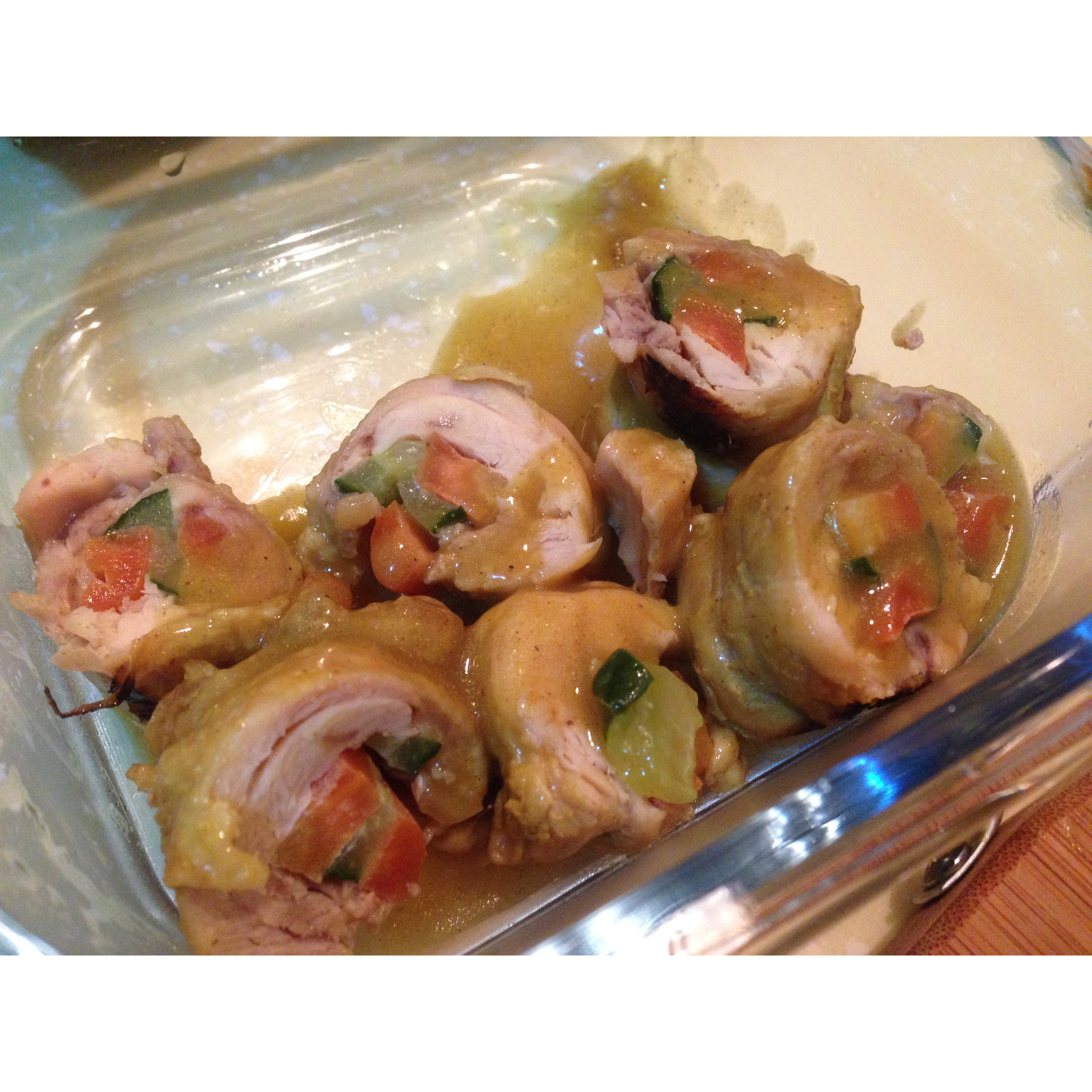 咖喱鸡腿卷