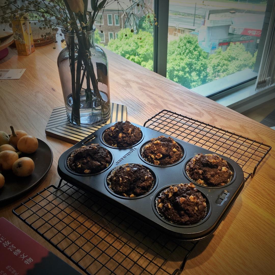 浓情巧克力摩卡马芬<Chocolate Espresso Muffins>