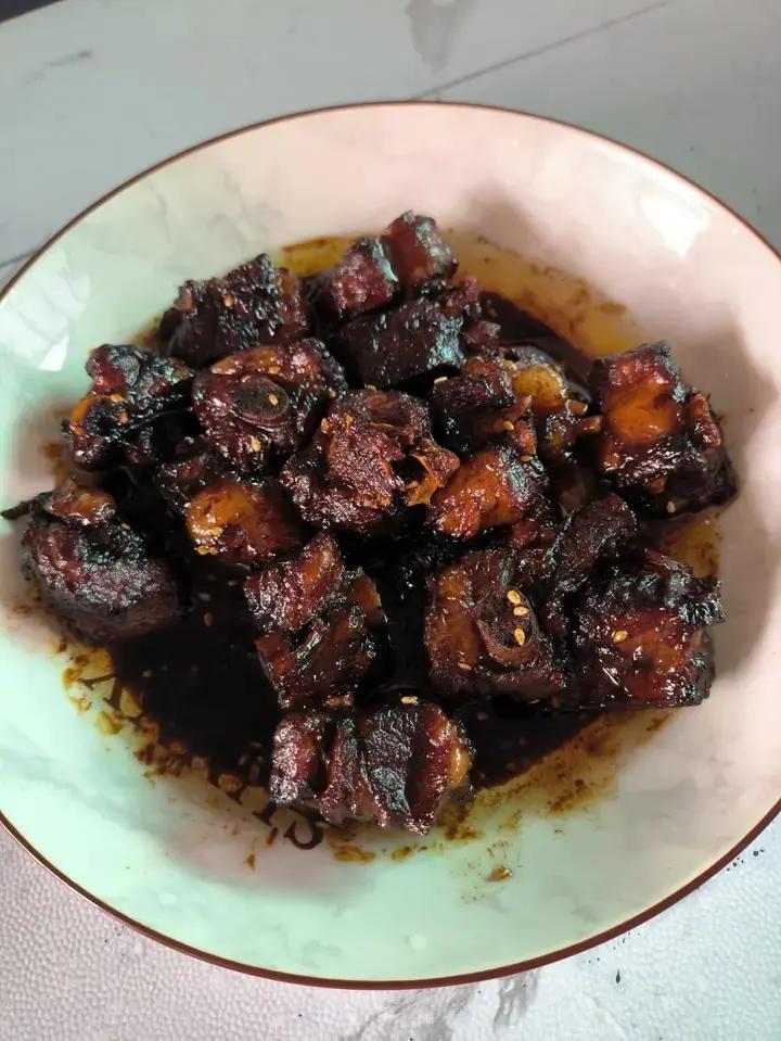 兄妹晚餐：糖醋排骨