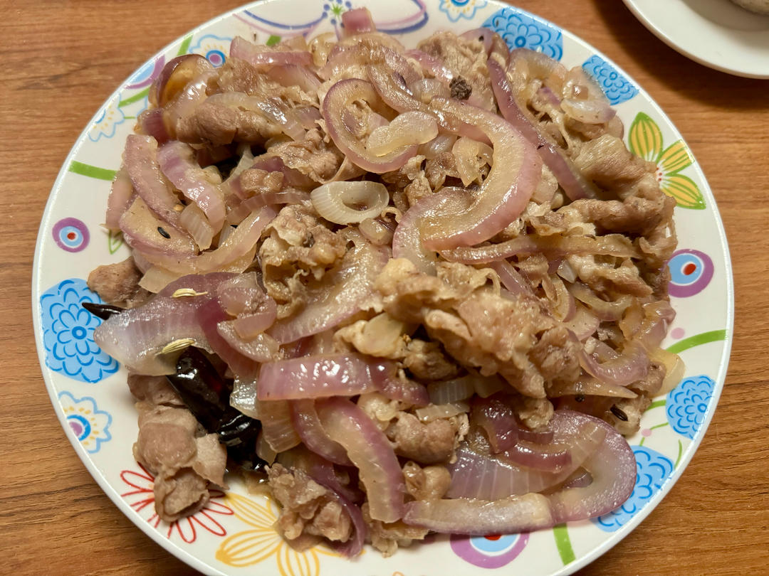 孜然洋葱羊肉卷