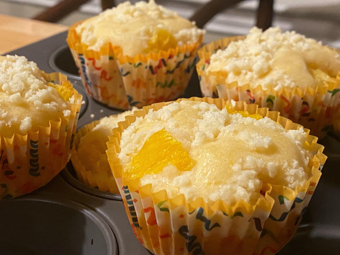 比爆浆蓝莓麦芬还要好吃的香橙麦芬