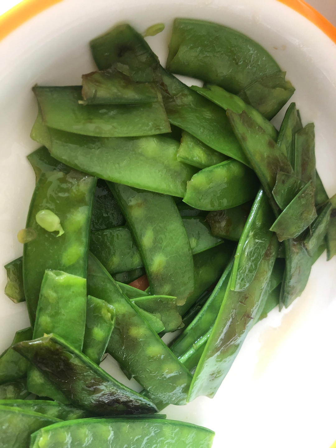 荷兰豆炒山药