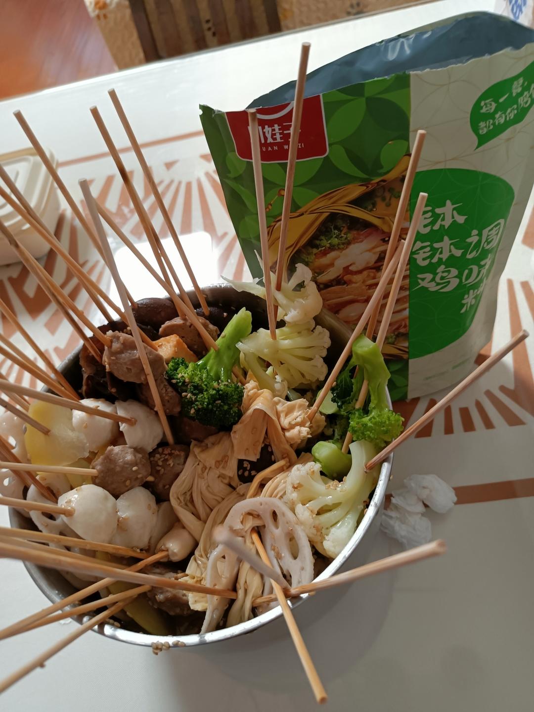 没有🐔的钵钵鸡（无串串版冷锅串串）