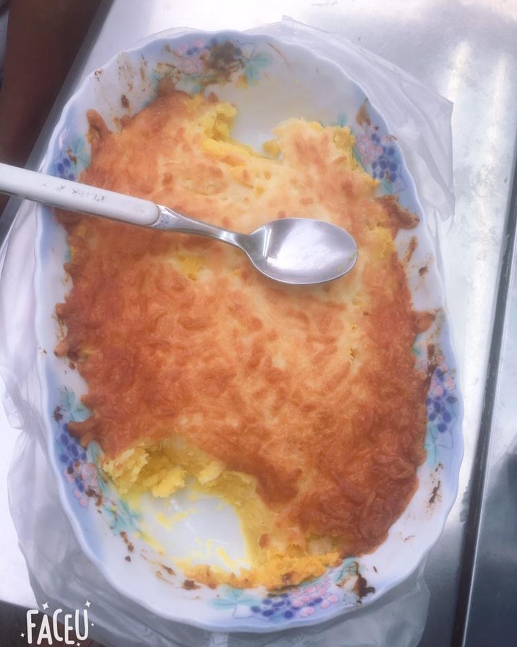 芝士焗红薯