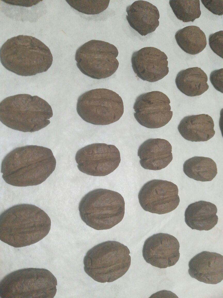 ㊙️萌化了‼️酥脆可口的咖啡豆饼干‼️一学就会